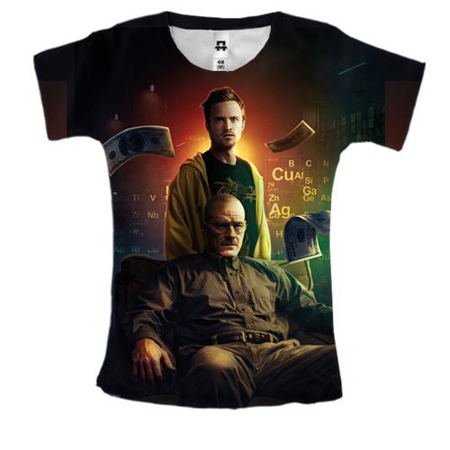 Женская 3D футболка 