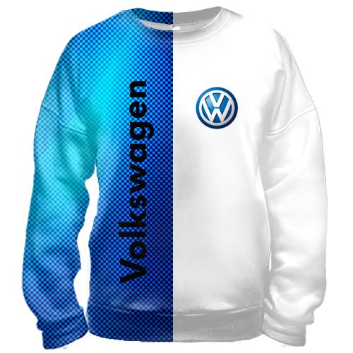 3D свитшот Volkswagen Blue Logo