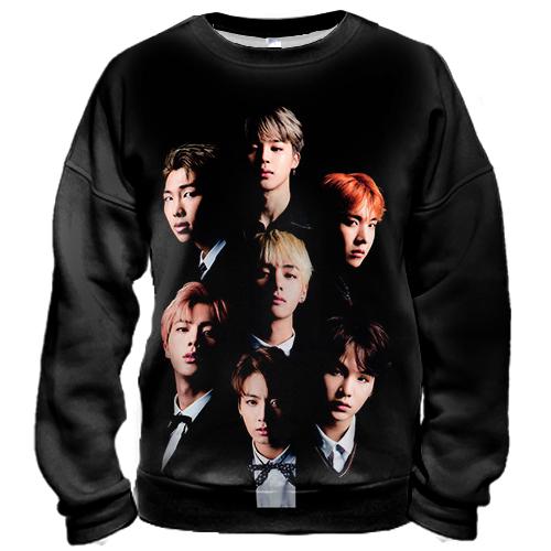 3D свитшот с группой БТС (BTS)