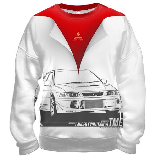 3D свитшот Mitsubishi (рисунок)