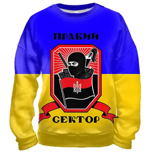 3D світшот з Правим сектором і прапором України