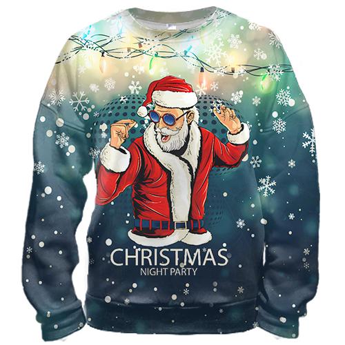 3D свитшот Christmas Night Party
