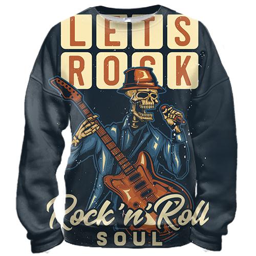 3D світшот Lets rock soul