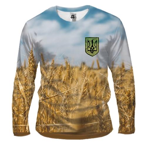 Чоловічий 3D лонгслів 