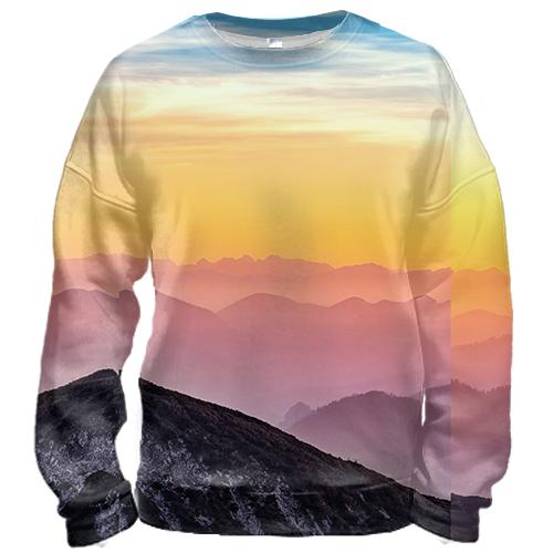 3D світшот Mountain landscape