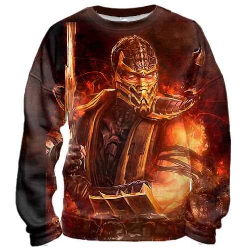 3D свитшот Mortal kombat