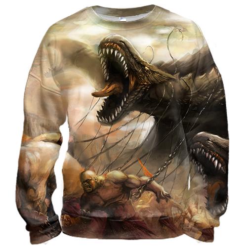 3D свитшот Dinosaurs