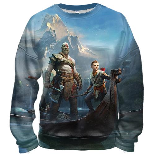3D свитшот God of War