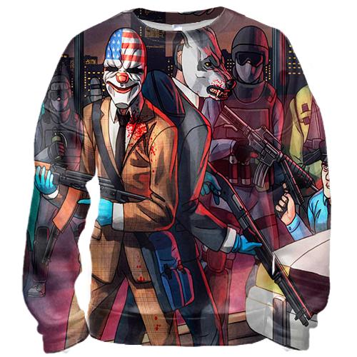 3D свитшот Payday 2