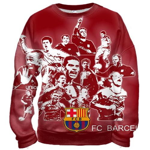 3D свитшот FC Barcelona (2)