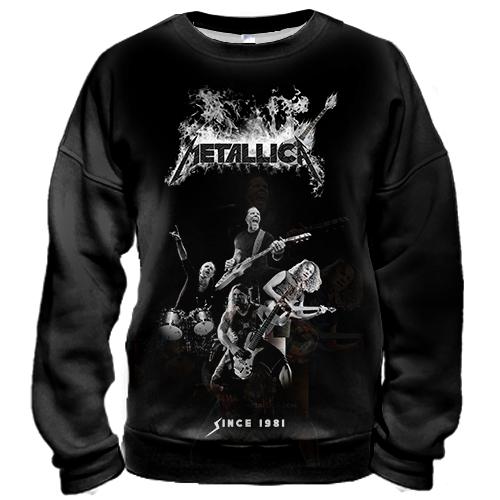 3D свитшот Metallica Band