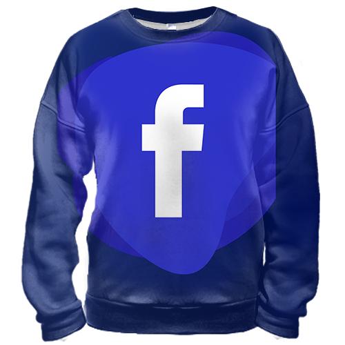 3D свитшот с Facebook