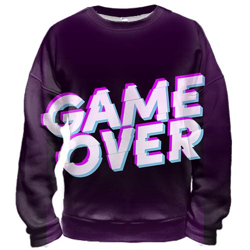 3D свитшот Game over