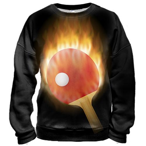 3D світшот Fire tennis