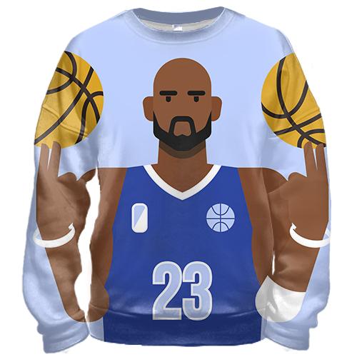 3D свитшот Basketball Trainer