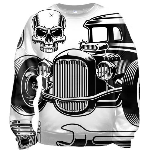 3D світшот Retro car