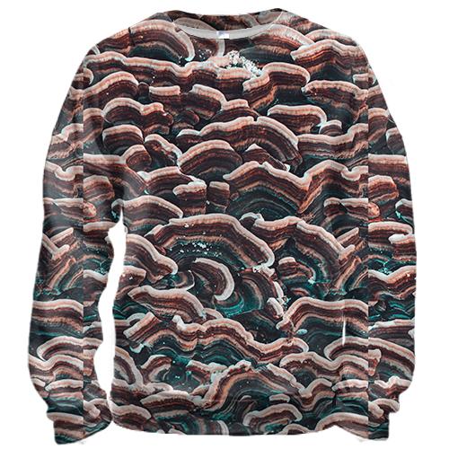 3D свитшот Mushrooms pattern