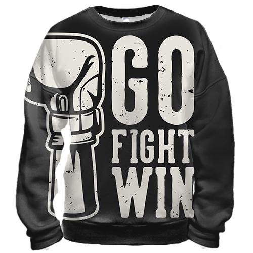 3D свитшот Go fight win
