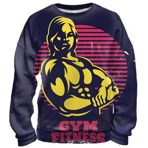 3D світшот Elite fitness girl (2)