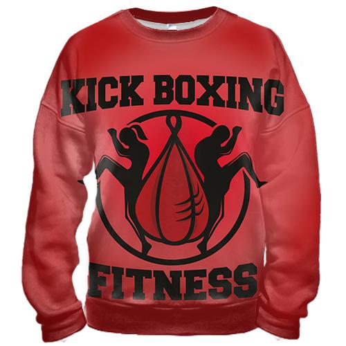 3D свитшот Kick boxing fitness
