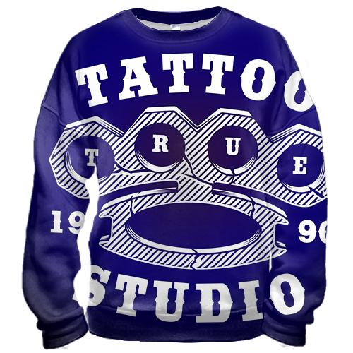 3D свитшот с кастетом и Tattoo studio