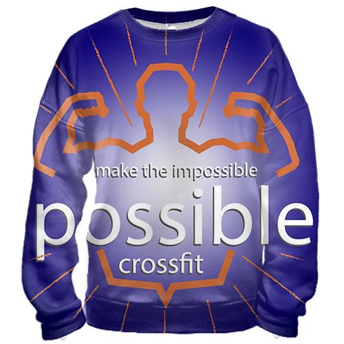 3D свитшот CROSSFIT Possible