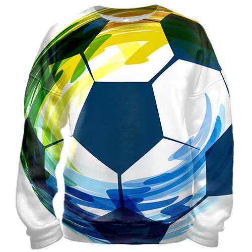 3D світшот Football Watercolor Art