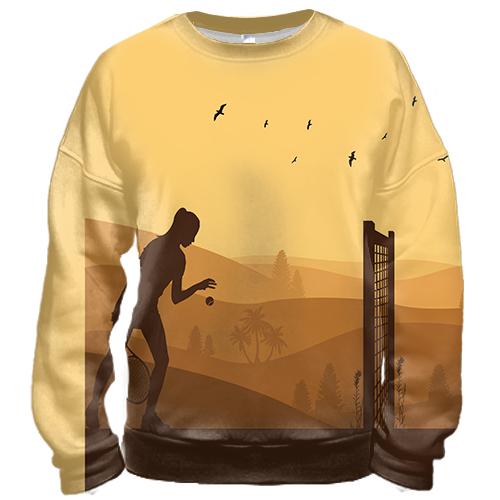 3D світшот Tennis players