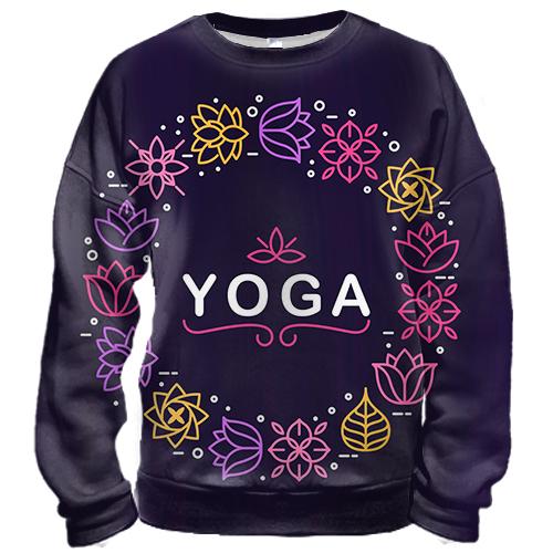 3D свитшот YOGA