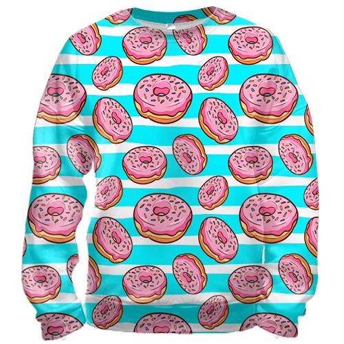 3D світшот Donut pattern