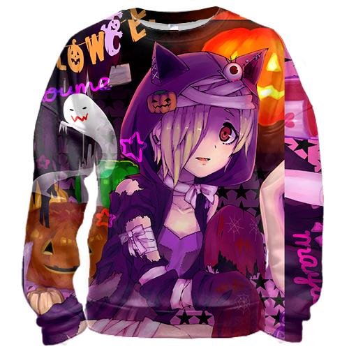 3D свитшот Anime halloween girls