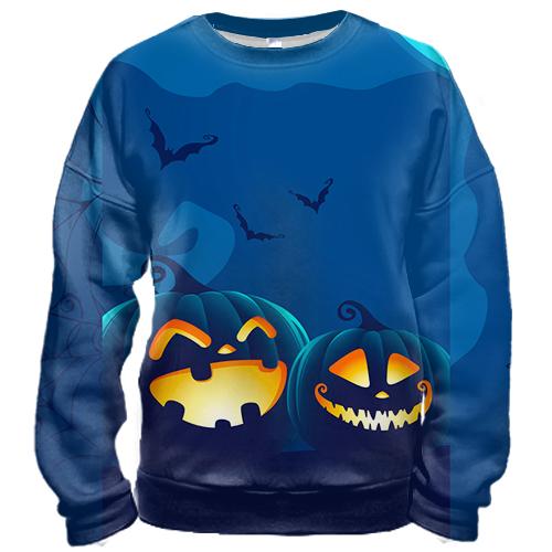 3D свитшот Halloween pumpkins 4
