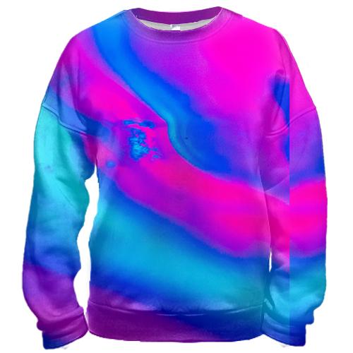 3D світшот Neon streaks