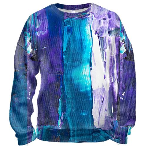 3D свитшот Multicolor abstraction 8