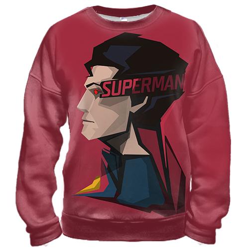 3D свитшот SUPERMAN