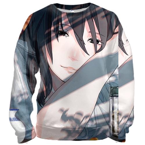 3D свитшот Anime girl