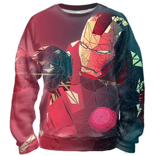 3D свитшот Iron man attacks