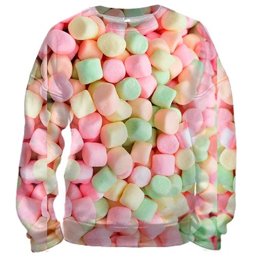 3D свитшот Marshmallow pattern