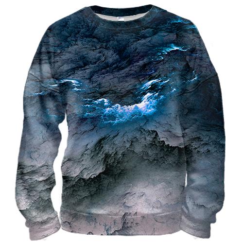3D світшот Stormy sky 1
