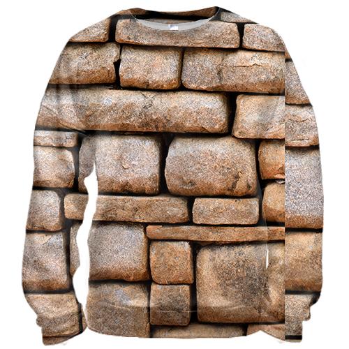 3D світшот Stone wall