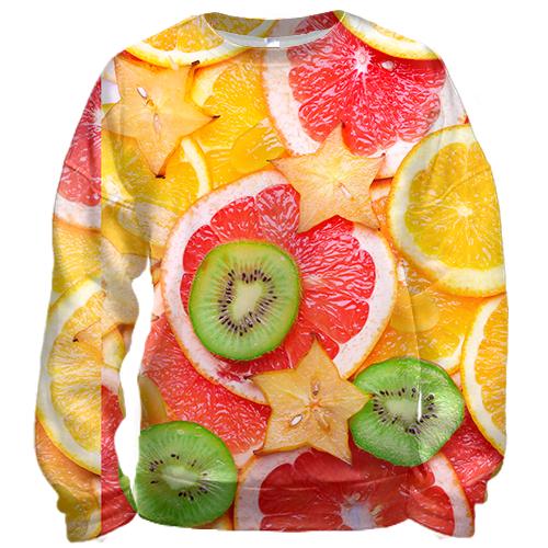 3D свитшот Citrus pattern