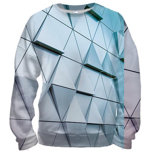 3D свитшот Triangles 3D