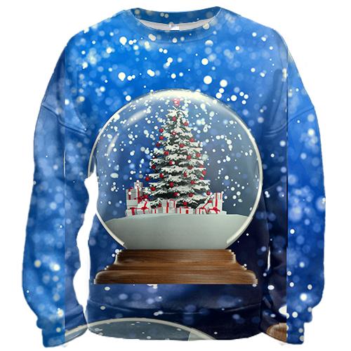 3D свитшот Ball with tree