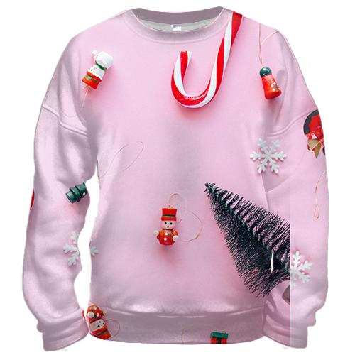 3D світшот Christmas candy 3
