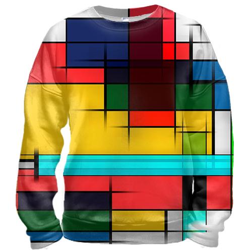 3D свитшот Abstraction. 3