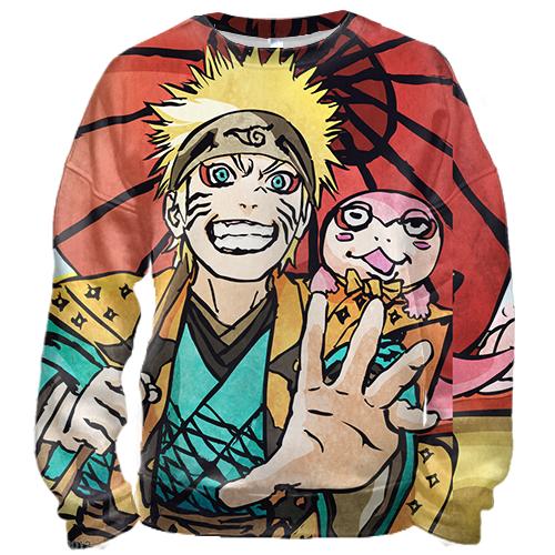 3D світшот Naruto on the beach