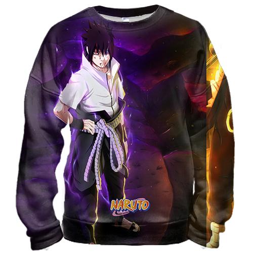 3D свитшот Naruto and Sasuke