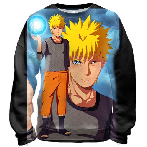 3D свитшот Naruto and Sasuke 8