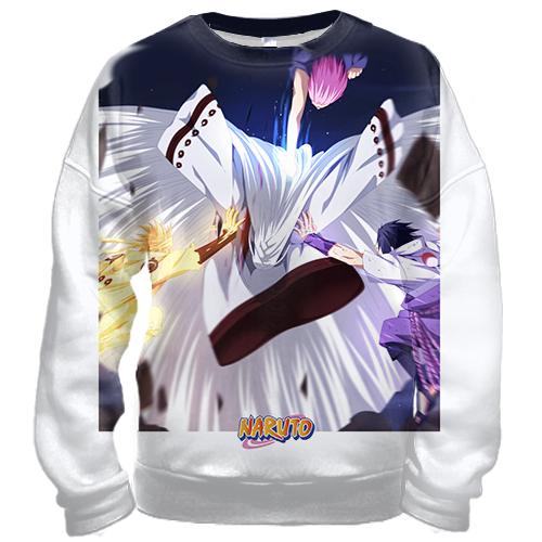 3D свитшот Naruto and Sasuke 11