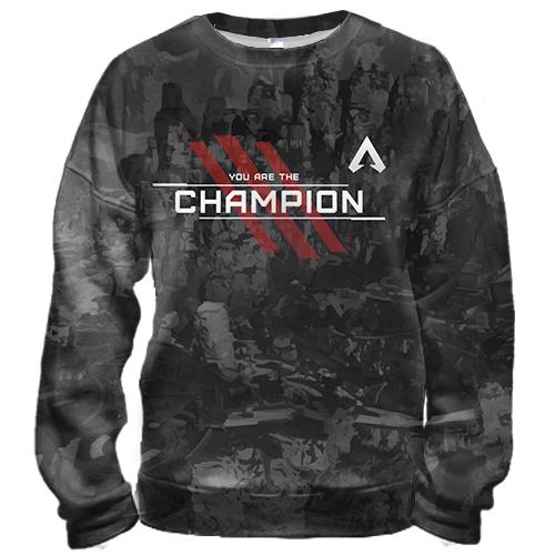 3D світшот You Are The Champion APEX Legends